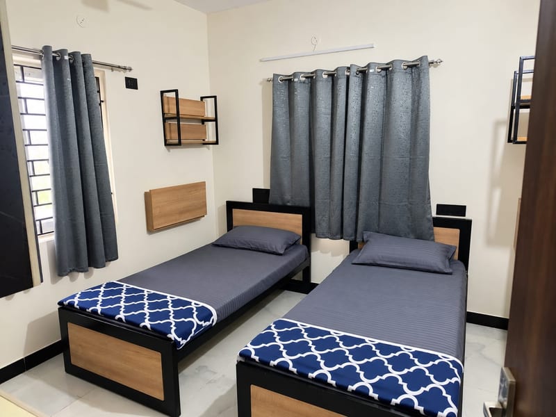 Double Sharing — Premium (En-suite) room at Lively Nest
